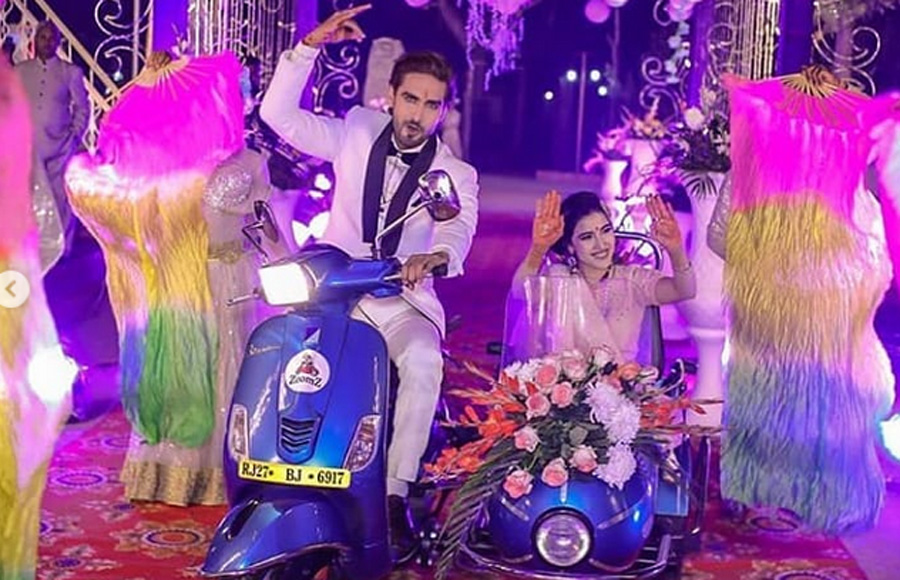 Rohit Purohit & Sheena Bajaj tie the knot