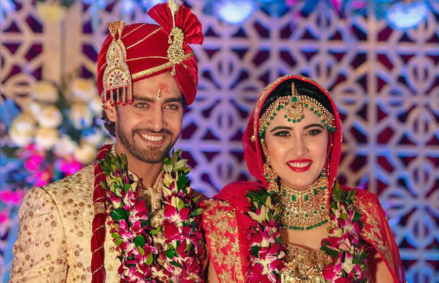 Rohit Purohit & Sheena Bajaj tie the knot