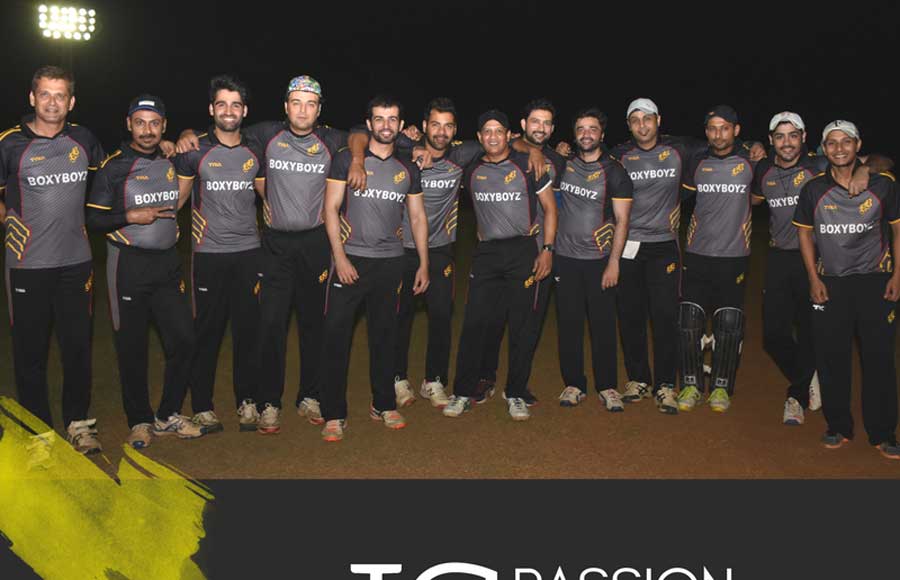 TV actors at a Cricket tournament