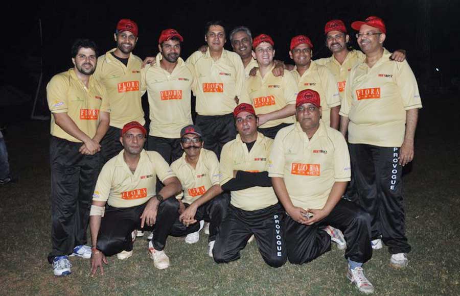 TV actors at a Cricket tournament