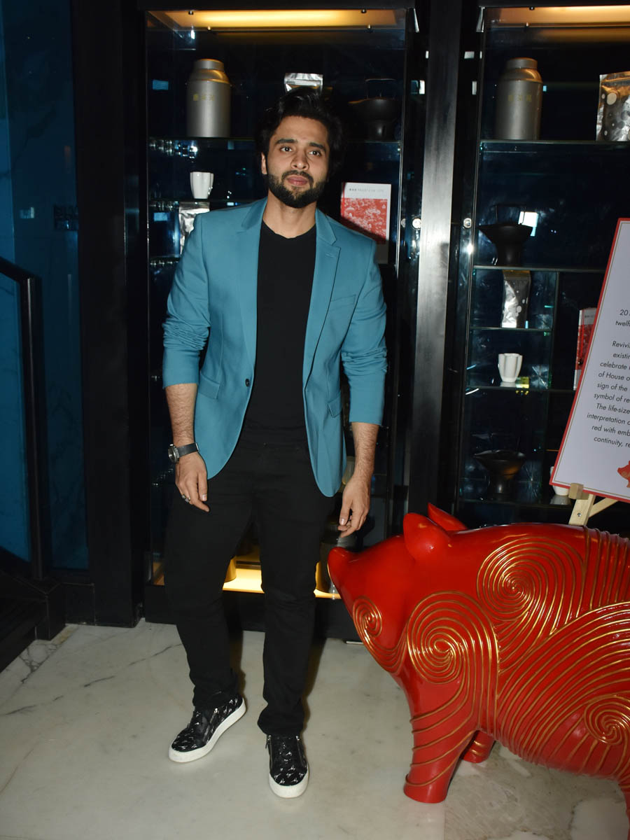 Jackky Bhagnani at the launch of the Chinese New Year celebrations at Yauatcha, BKC