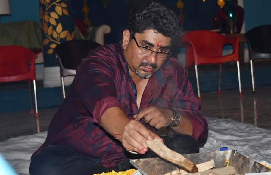 Havan on the set of Yeh Rishtey Hain Pyaar Ke