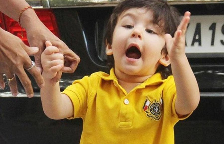 Check out the different moods of Taimur Ali Khan