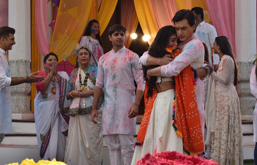 Holi celebration in Ye Ristha Kya Kehlata Hai