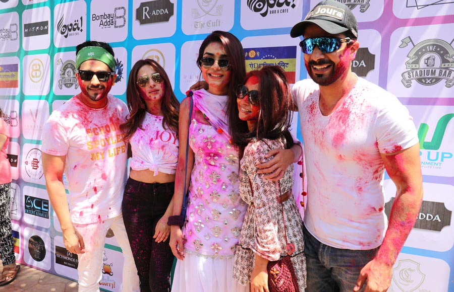 Celebs galore at Ekta Kapoor's Holi Invasion