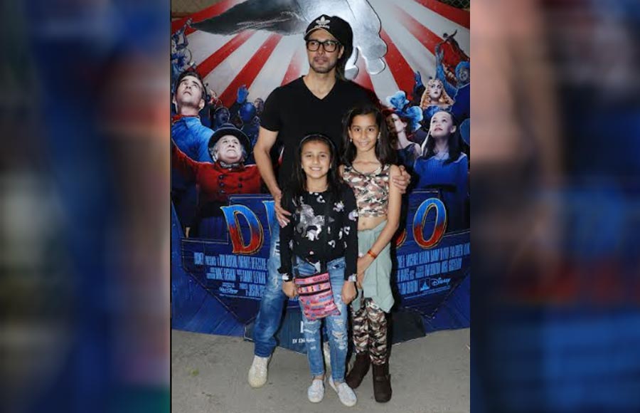 Television celebrities and their kids attend special screening of Disney's Dumbo! 