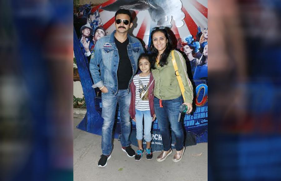 Television celebrities and their kids attend special screening of Disney's Dumbo! 