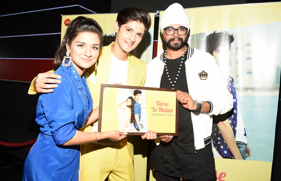 Celebs grace the launch of music video starring Rohan and Avneet 