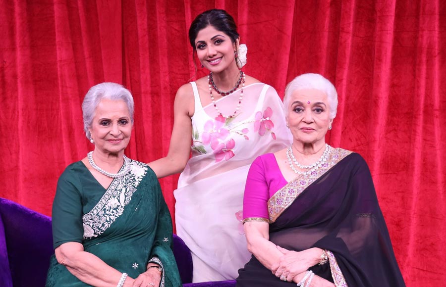 Veteran stars Asha Parekh and Waheeda Rehman grace Super Dancer 3