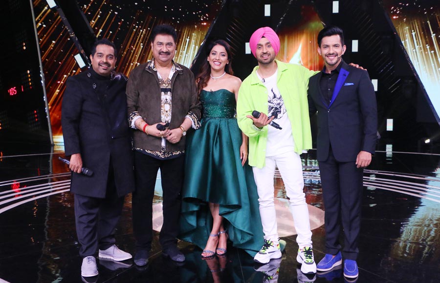 Kumar Sanu graces Colors' The Rising Star 3