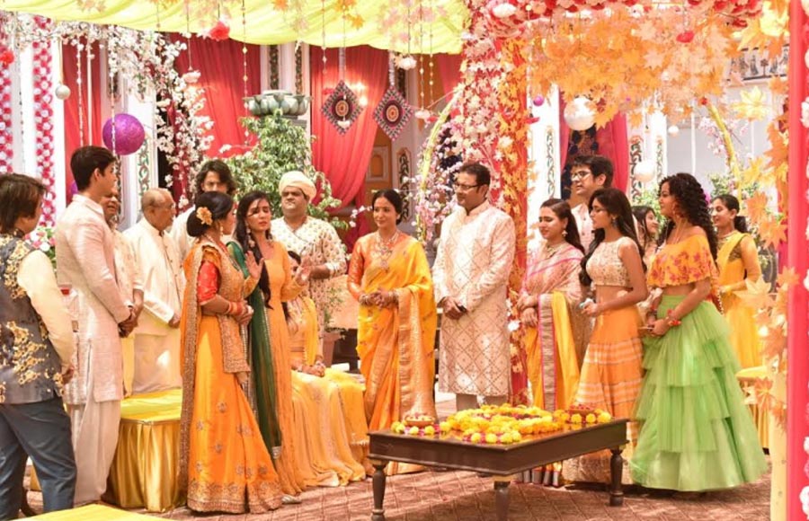 Ketki's Haldi ceremony in Rajan Shahi's Ye Risthe Hai Pyar Ke