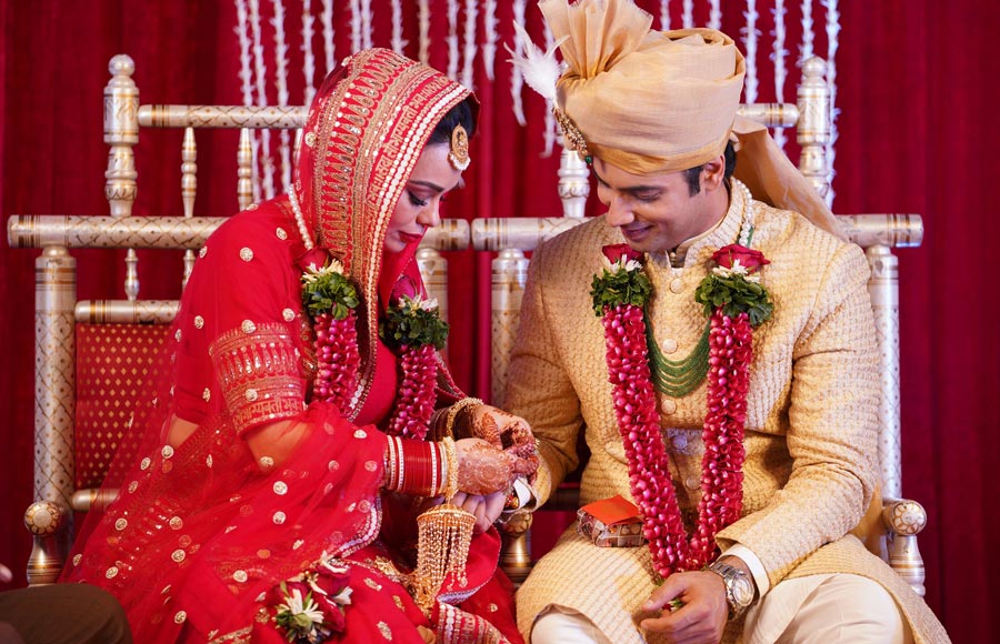 Ssharad Malhotra and Ripci Bhatia's wedding pictures