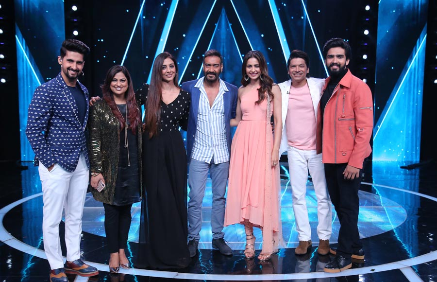 Ajay Devgn, Tabu and Rakul Preet grace Sa Re Ga Ma Pa Li’l Champs