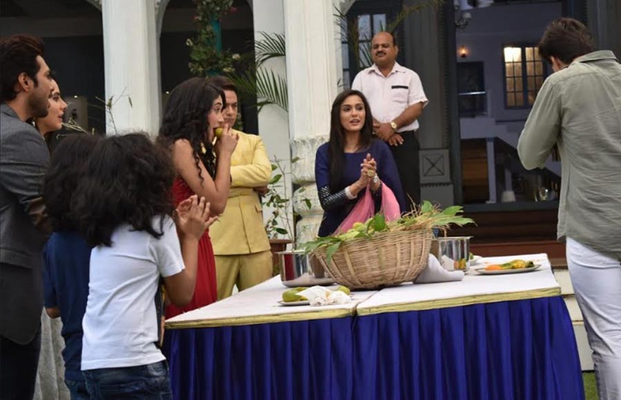 In pics: Mango competition in Yeh Rishta Kya Kehlata Hai