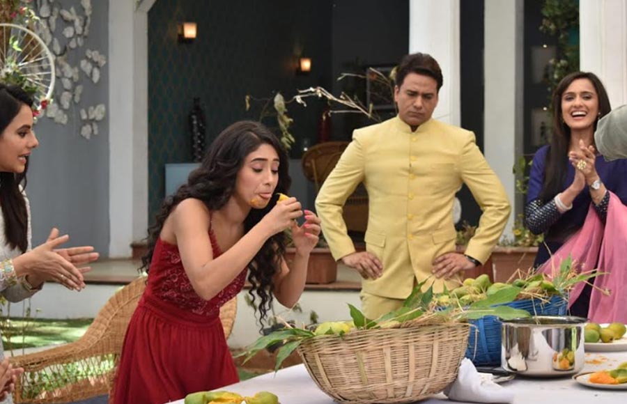 In pics: Mango competition in Yeh Rishta Kya Kehlata Hai