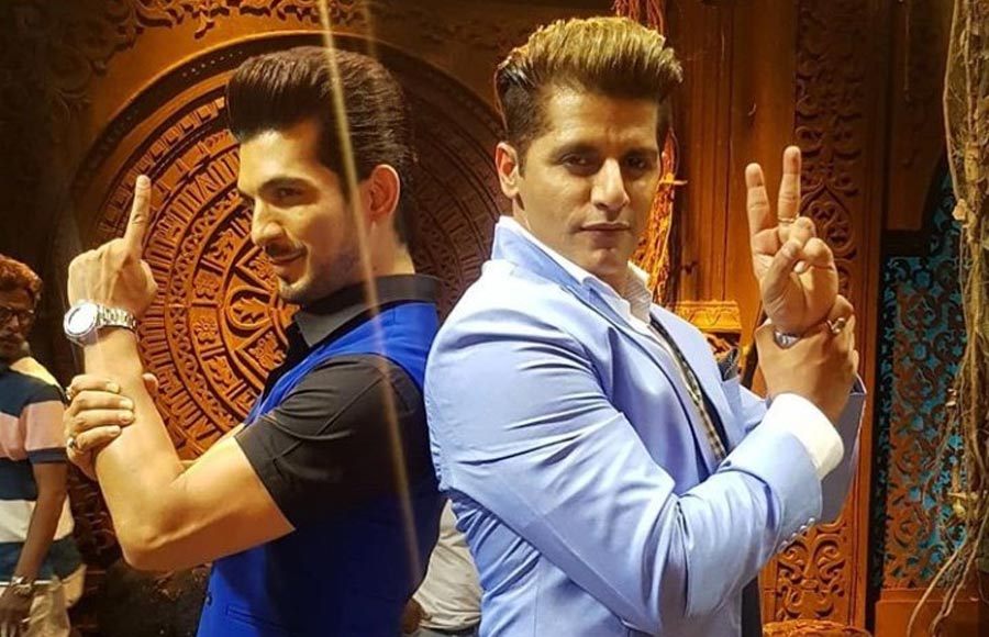 In pics: Mouni, Arjun, Adaa and Karanvir shoot for Naagin 3