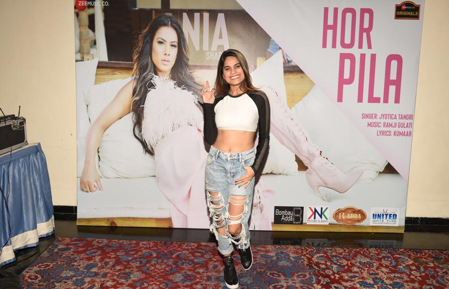 Launch of Nia Sharma starrer music video 'Hor Pila' 