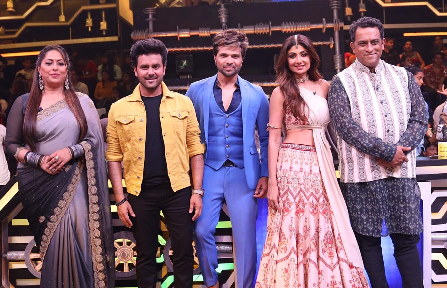 In pics: Himesh & Javed promote Superstar Singer in Super Dancer