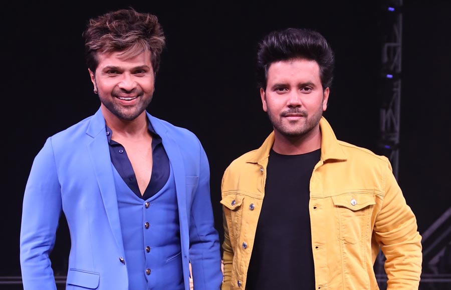 In pics: Himesh & Javed promote Superstar Singer in Super Dancer