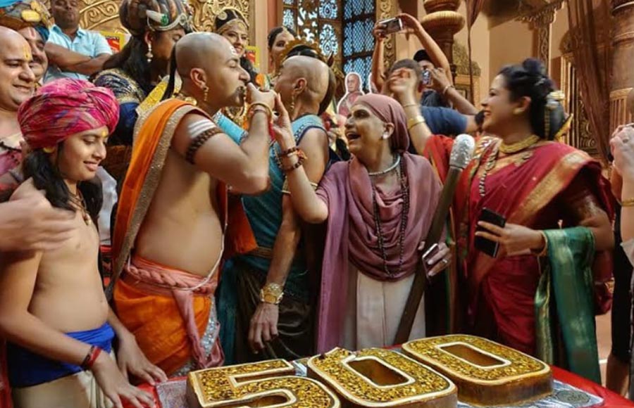 In pics: SAB TV's Tenali Rama cast celebrates on completing 500 episodes