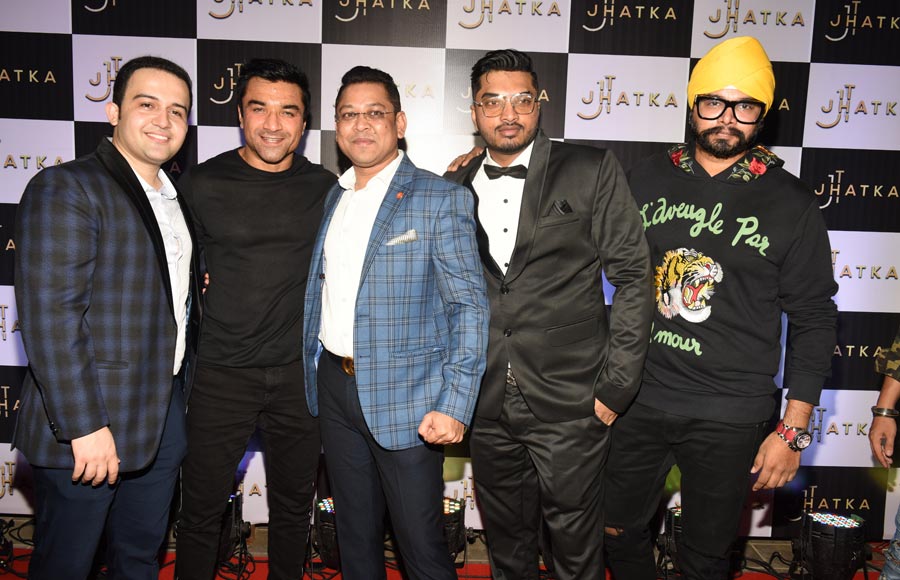 Celebs at launch of Jhatka club