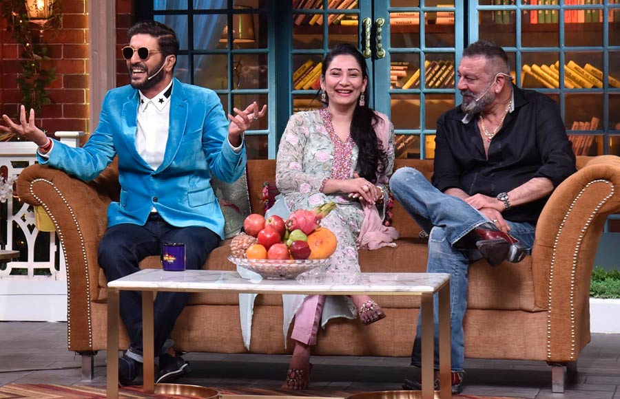 Prasthanam cast on The Kapil Sharma Show 