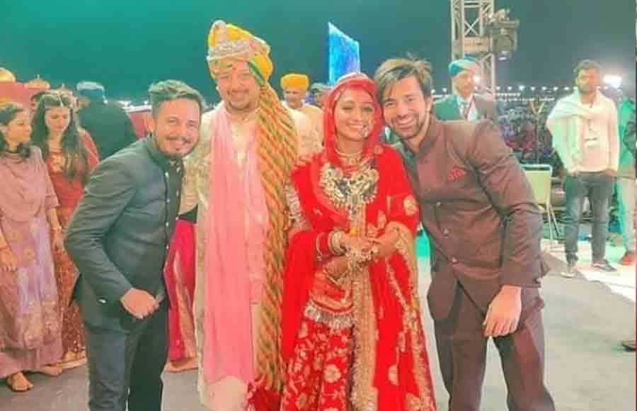 Mohena Singh's royal wedding pictures