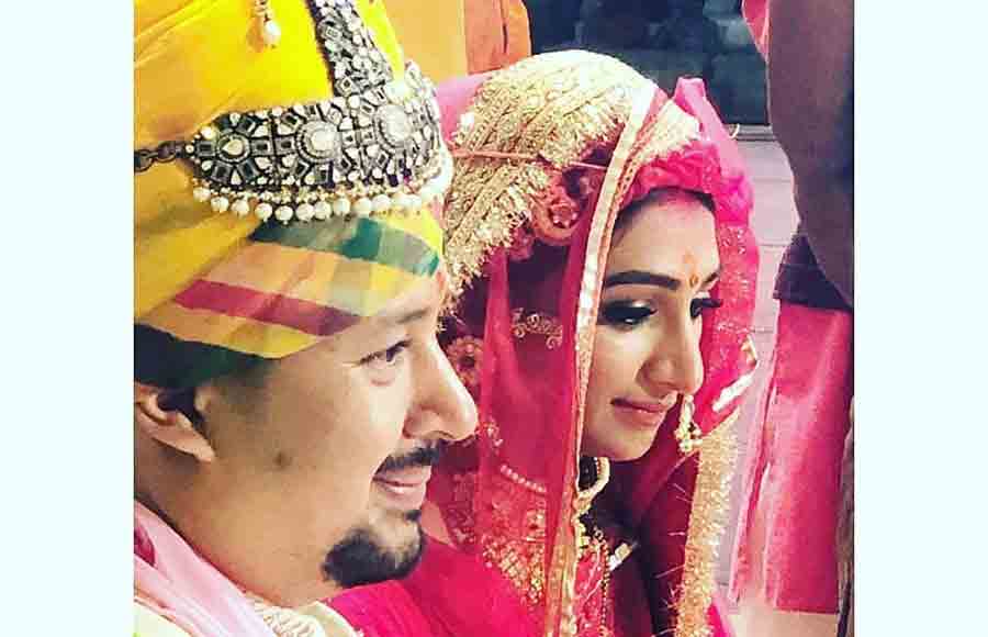 Mohena Singh's royal wedding pictures