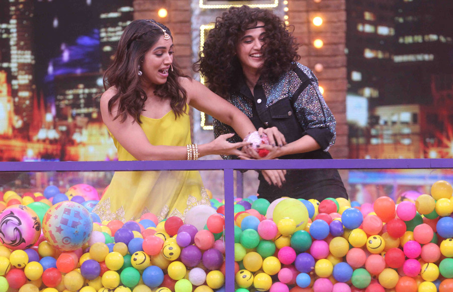 Tapsee, Bhumi, Farah and Tabu on Movie Masti with Maniesh Paul