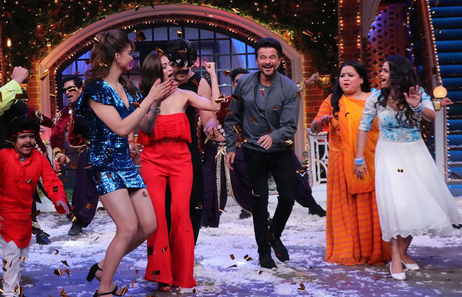 Pagalpanti team on The Kapil Sharma Show 