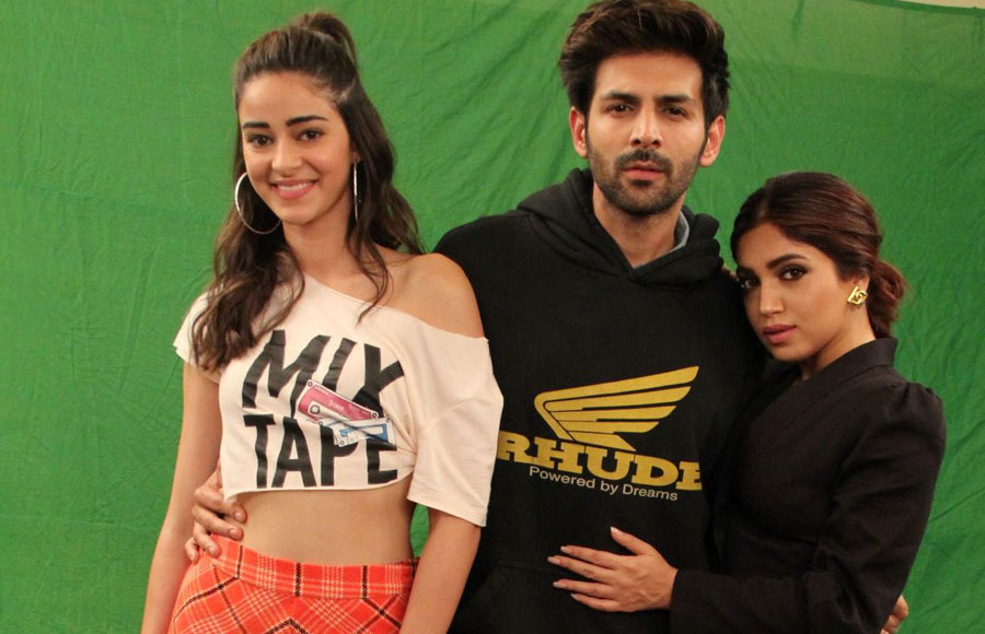 Karthik Aryan, Bhumi Pednekar, Ananya Pandey on Zee Tv's Pro Music Countdown