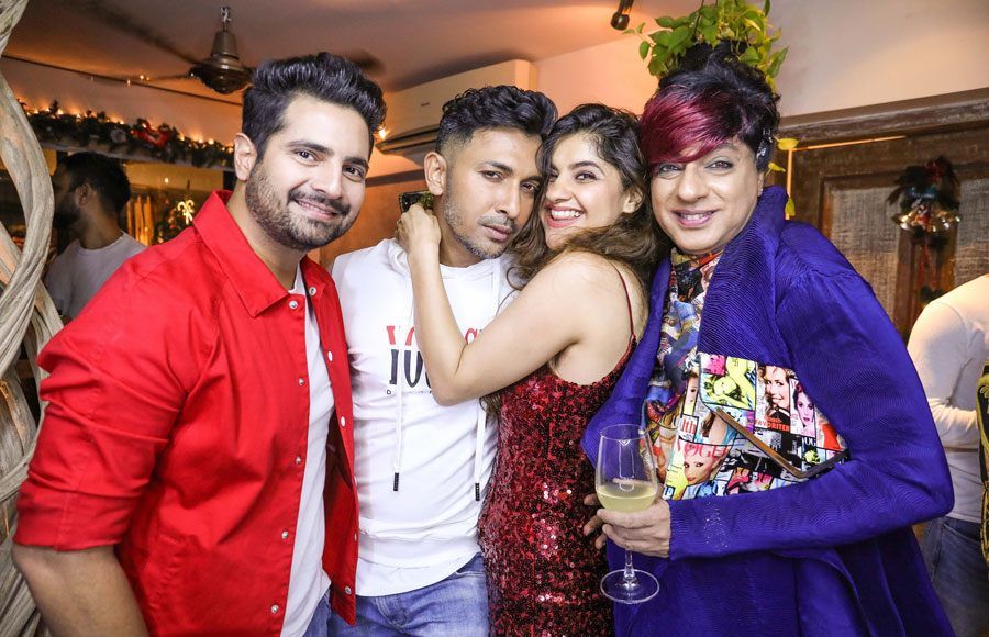 Celebs at Terence Lewis's Christmas Bash