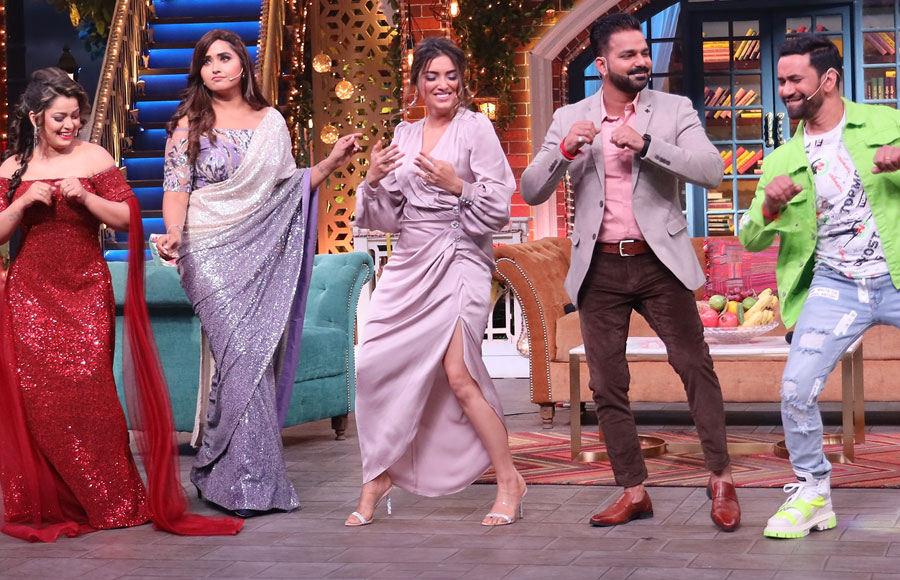 Bhojpuri actors on The Kapil Sharma Show