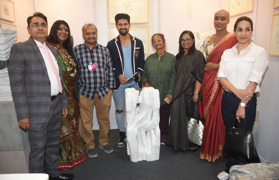 Ravi Dubey, Nandish Sandhu & others attend India Art Festival 2020