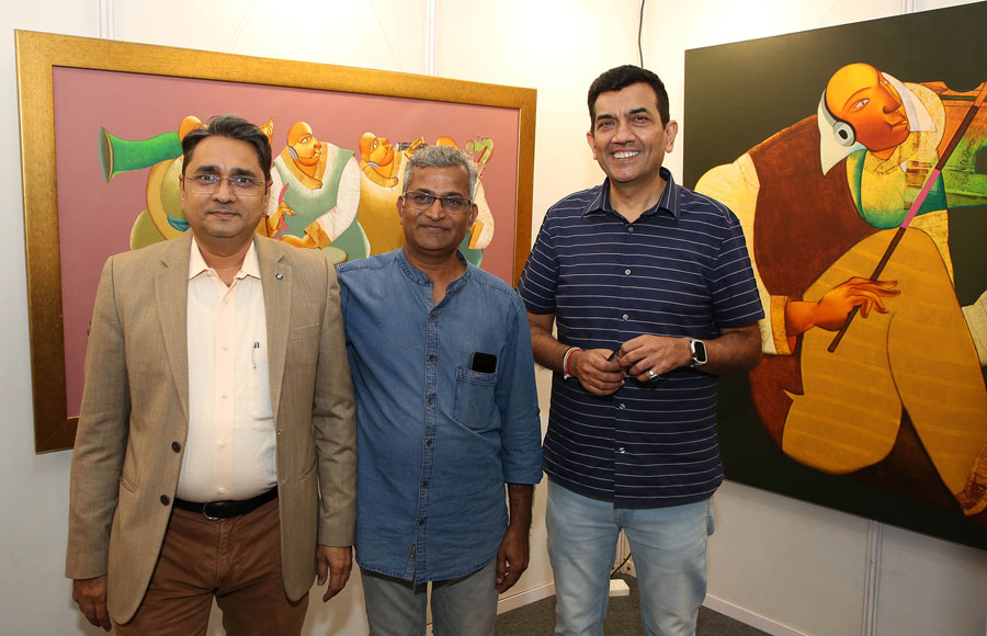 Aditi Rao Hydari and Master Chef Sanjeev Kapoor grace India Art Festival 2020