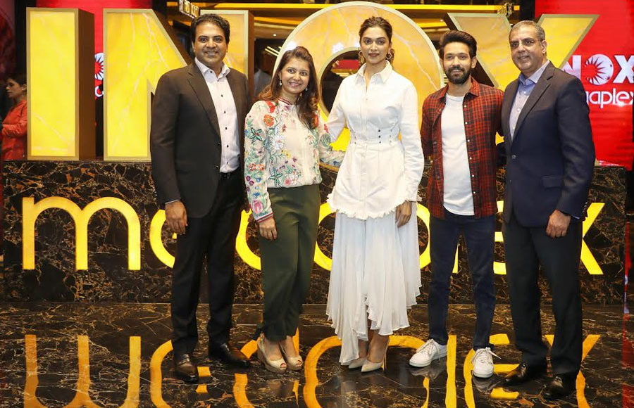 INOX celebrates key milestones with Deepika Padukone