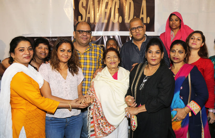 Saroj Khan turn brand ambassador  at Cine Dancers Association