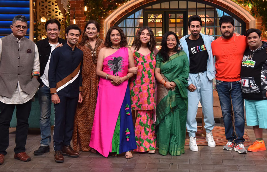 Shubh Mangal Zada Saavdhan on The Kapil Sharma Show