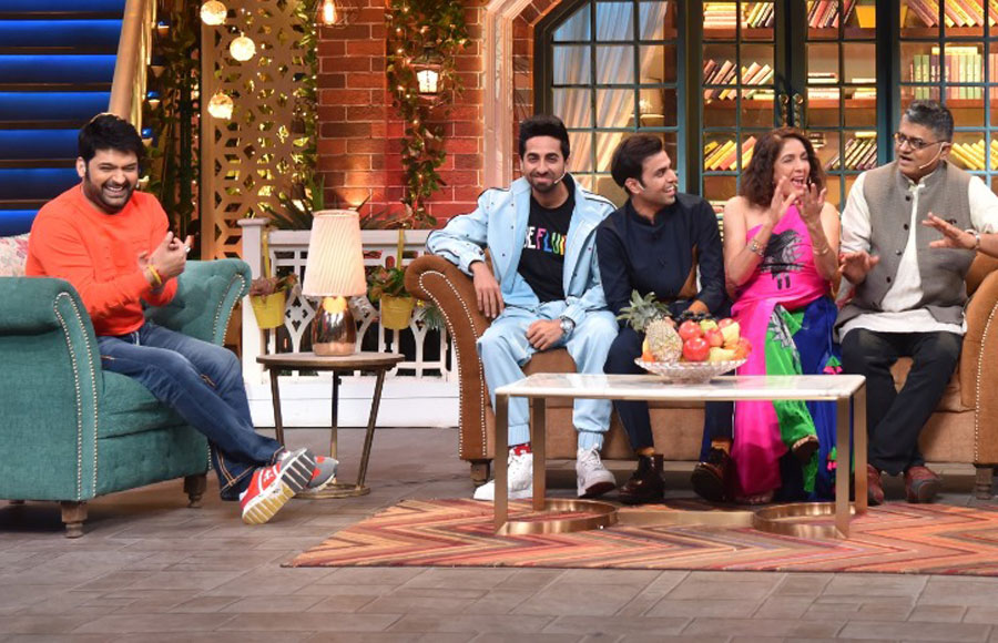 Shubh Mangal Zada Saavdhan on The Kapil Sharma Show