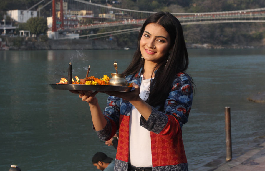 Zee TV launches their new Qurbaan Hua in Rishikesh