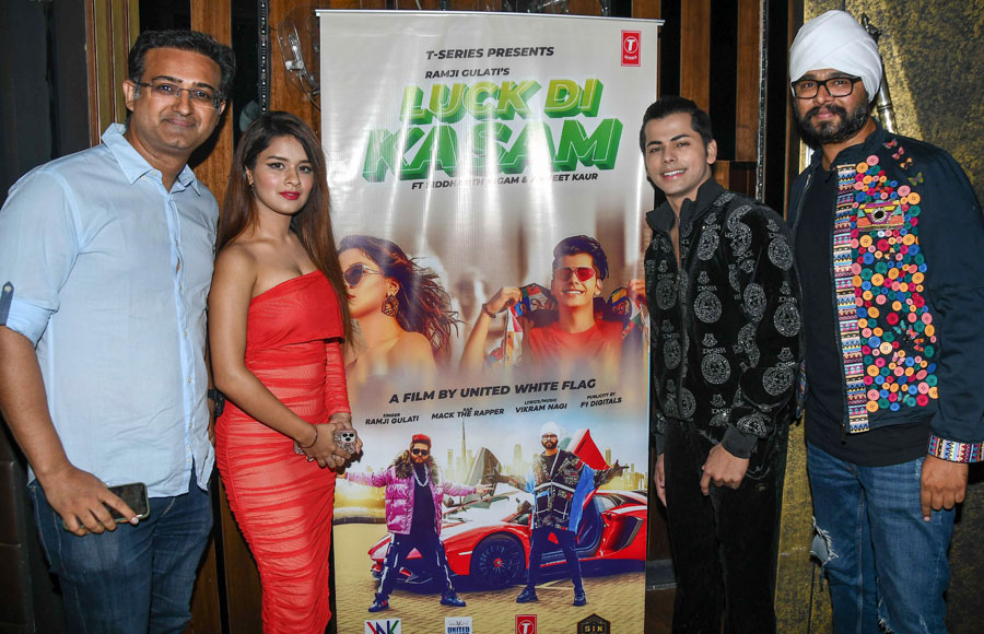 Raj Chanana, Avneet Kaur, Siddharth Nigam and Ramji Gualti