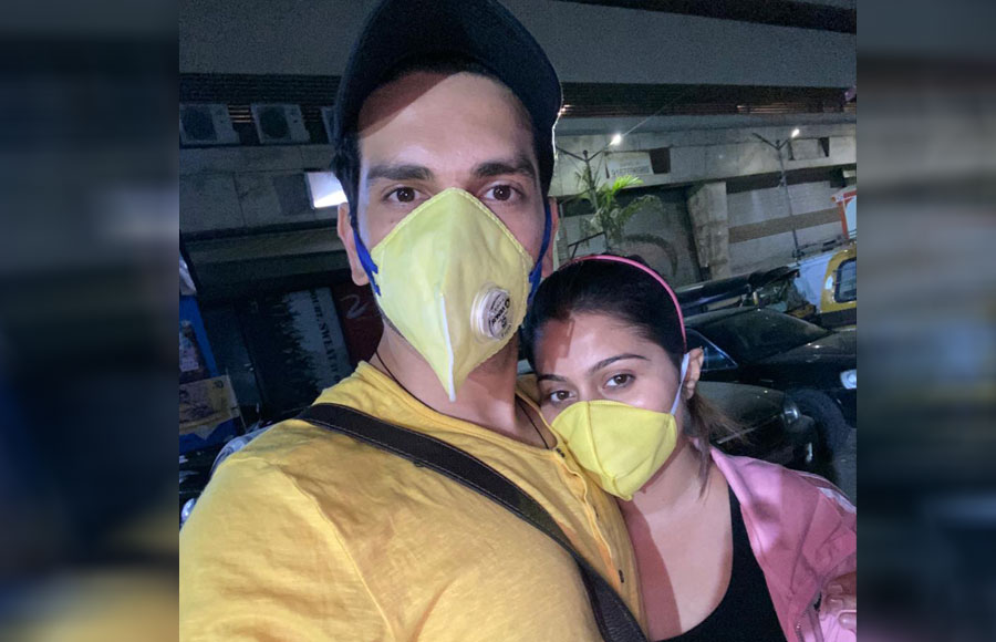 In pics: TV fraternity take precautions courtesy Coronavirus scare