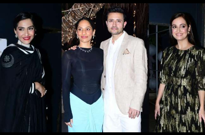 From Sonam Kapoor to Dia Mirza, celebs look stunning at Masaba Gupta and Satyadeep Misra’s wedding bash