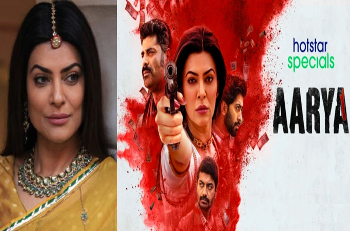 Actress Sushmita Sen shows off her look in the new teaser of Aarya 3