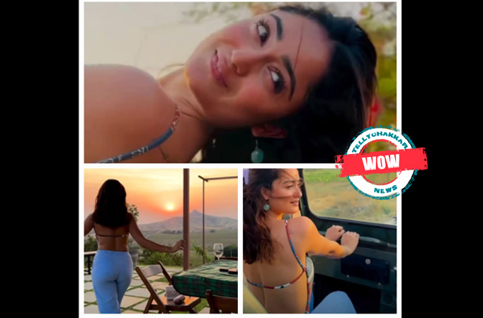 Wow! Tridha Choudhury looks hot as she enjoys her vacation, these pictures are breathtaking 