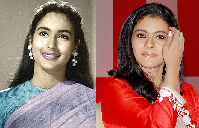 Nutan and Kajol