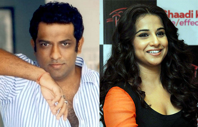 Anurag Basu and Vidya Balan