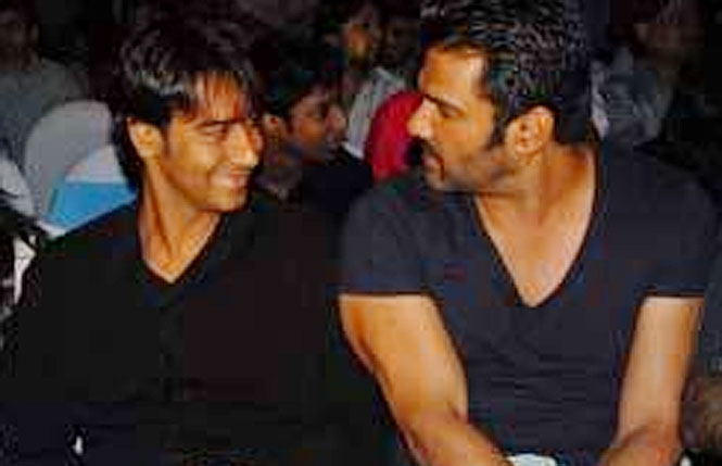 Ajay Devgn and Suniel Shetty