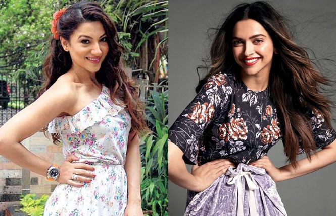 Gauahar Khan and Deepika Padukone 