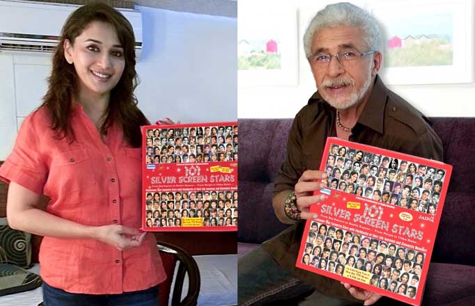 Madhuri Dixit and Naseeruddin Shah 